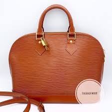 Louis Vuitton Alma Epi Tan PM