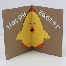 You can click the cards to see the cards in a new tab. Easter Chick Card With Pop Out Beak Mum In The Madhouse