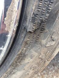 Tire Sidewall Damage Replace Motor Vehicle Maintenance
