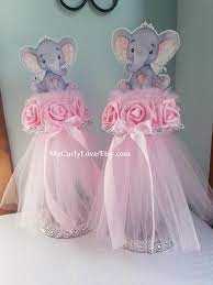 Elephant Centerpiece Elephant Baby Shower Centerpiece Little Etsy Girl Baby Shower Centerpieces Elephant Baby Shower Centerpieces Baby Shower Elephants Girl
