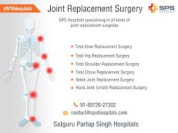 Sps Hospitals Provides Advanced Orthopaedic Surgery Techniques Specialising In A Shoulder Replacement Surgery Knee Replacement Surgery Hip Replacement Surgery