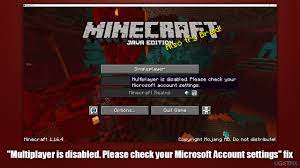 If you enter text and press the send button, the ps4™ system reads the text aloud to other players. How To Fix Minecraft Error Multiplayer Is Disabled Please Check Your Microsoft Account Settings