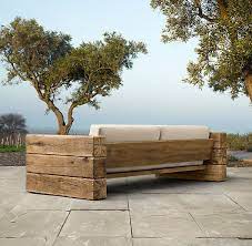 Add A Comfortable Seating To Your Patio Diy Outdoors Diy Outdoor Furniture Outdoor Diy Outdoor