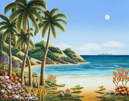 See more ideas about hawaiian wall art, hawaiian, hawaii wall art. Tropical Window 24x36 Poster Wall Art Decor Summer Beach Island Hawaii Jamaica Art Posters Art