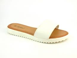 Mantrani cipő webshop | Feline női papucs fehér