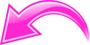 Arrow Curved Pink Left Curved Arrow Arrow Curve