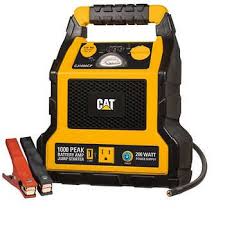 Black And Yellow Storage Bins Costco Cat 1000 Peak Amp Battery Jump Starter Power Station Compressor Power Station Battery Powered Car Buy A Cat