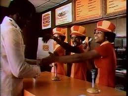 Other versions included images of the burger king, the. How Burger King Uniforms Have Changed Over The Years Photo History