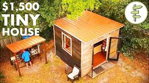 It could also be adapted for any micro business that needs a small portable building. Man Living In A 10 X10 Tiny House Homesteading In The City Youtube