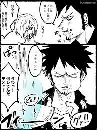 twitter onepiece イラスト トラファルガー ロー ワーテルロー