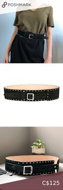 Rag & bone's suede belt is perfectly in tune with the season's utilitarian trend. Nwt Rag Bone Field Waist Leather Belt M L Clothes Design Military Fashion Mulberry Classic