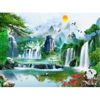 Foto profil wa keren 3d. Jual Wallpaper Dinding 3d Pemandangan Terbaik Harga Murah July 2021 Cicil 0
