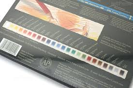 Estojo lápis polychromos 24 c. Faber Castell Polychromos Artist Colored Pencil 24 Color Tin Set Jetpens