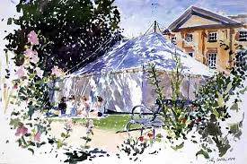 The Marquee - Lucy Willis as art print or hand painted oil.