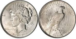 Peace Silver Dollar 1921 To 1935 Us Coin Image Facts Values