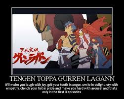 Gurren Lagann Believe In The Me That Believes In You Tengen Toppa Gurren Lagann Gurren Lagann Anime Funny Mecha Anime