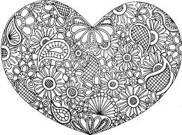 Kleurplaat Hart Abstract Coloring Pages Mandala Coloring Pages Heart Coloring Pages