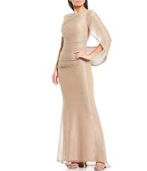 How should the mother of the bride dress? Gold Mother Of The Bride Dresses Gowns Dillard S