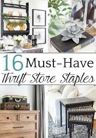 16 Must Have Home Decor Thrift Store Staples Easy Home Decor Store Decor Diy Home Decor
