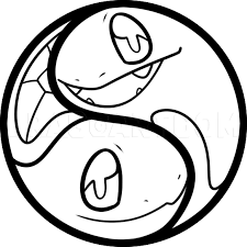 A new drawing tutorial is uploaded every week, so stay tooned! How To Draw Squirtle And Charmander Yin Yang Step By Step Drawing Guide By Dawn Dragoart Com