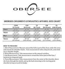 Obersee Girls Girls Gymnastics Leotard Amazon Ca Sports