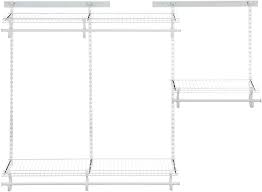 We did not find results for: Amazon Com Closetmaid 22873 Shelftrack 4ft To 6ft Adjustable Closet Organizer Kit White Home Kitchen