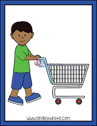Shopping Customer 4 English Unite Clip Art Kids Clipart Teacher Clipart