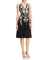Aidan Mattox Sequined Floral Velvet Dress Floral Evening Dresses Black Evening Dresses Cocktail Dress Lace