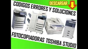 Suivez l'évolution de l'épidémie de coronavirus / covid19 dans le monde. Errores Fotocopiadoras Toshiba E Studio Descargar Codigos De Errores Gratis By Vid Soluciones