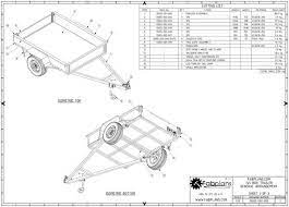 7x5 Box Trailer Plans Box Trailer Trailer Plans Blueprints