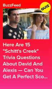 The series follows a family, the roses, who, after losing their fortune, are. Only Someone Who Knows That David And Alexis From Schitt S Creek Are The Best Will Pass This Quiz Schitts Creek Trivia Creek