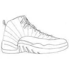 Coloring pages of jordans shoes leads to: Jordan Shoes Coloring Pages Printable Air Jordan 12 Drawing Jordan Logo Coloring Pages Jordan Coloring Book