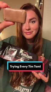 Dark choc raspberry! #fyp#foodie#australia#timtam