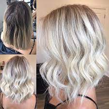 Starlight Blonde Starting With A Full Head Of Blonde Foils Using Wellahair Blondor Roots 9 Ends 1 9 Olaplex Blonde Foils Hair Styles Blonde Hair Color