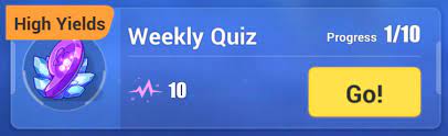 See how many of these 10 questions you can get right. Where Can I Find The New Weekly Trivia Quiz Answers Houkai3rd
