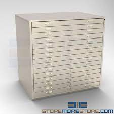 Ratings, based on 3 reviews. Large Rolling Flat File Cabinet Architect Drawings Storage Drawers Blueprint