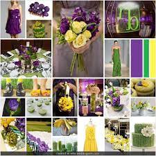Purple Green And Yellow Wedding Purple And Green Wedding Green Themed Wedding Wedding Colors Purple
