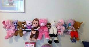 Epbot 10 Clever Ways To Display Your Plush Toys That Don T Include Shelves For Kids And Collectors