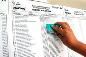 Confección de los padrones electorales, establecimiento del mapa electoral, formación del personal electoral, organización de los locales de votación, logística y seguridad, financiación de los partidos políticos y. Reniec Padron Electoral Se Cierra Un Ano Antes De Elecciones Y Fecha Es Inamovible