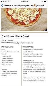 Cauliflower Pizza Crust In 2021 Lean And Green Meals Greens Recipe Lean Eating