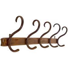 1920s Thonet Vienna Art Nouveau Bentwood Wall Coat Rack With S Hooks Austria Coat Rack Wall Modern Coat Rack Art Nouveau