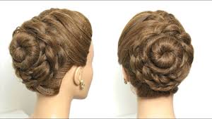 Here are several hairstyles, gathered from my own experience as well as various places on the web, that demonstrate different ways hair sticks 2. Flower Bun Updo Bridal Hairstyle For Long Hair Tutorial Youtube