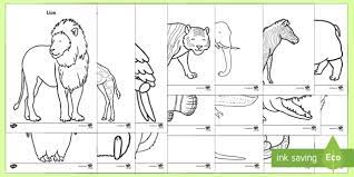 Best coloring perspective zoo animals page pages printable. Zoo Animals Colouring Pages Primary Education Resources