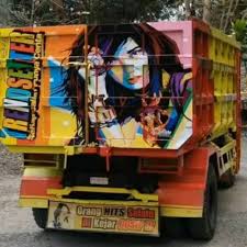 Ngecat bak truk sendiri подробнее. Sticker Full Bak Dump Truck Shopee Indonesia