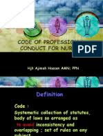 Code Of Professional Conduct For Nurses New Nursing Autonomy