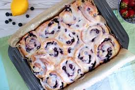 Line Backt Blaubeer Frischkase Schnecken Lebensmittel Essen Kuchen Rezepte Einfach Schnecken Kuchen