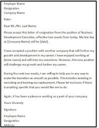 Resignation Letter Format With Reason Describing The Reason Of Resignation As Reason Resignation Letter Resignation Letter Format Employee Resignation Letter