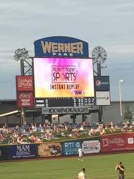 Werner Park Scoreboard Picture Of Werner Park Papillion