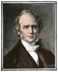 Geologist Charles Lyell by American School