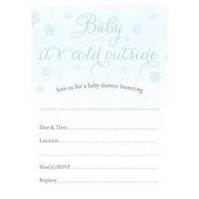Maybe you would like to learn more about one of these? The Invite Lady Winter Fill In The Blank Baby Shower Invitations Baby It S Cold Outside Boys Sprinkle Invites It S A Boy Snowflakes Snow Fall